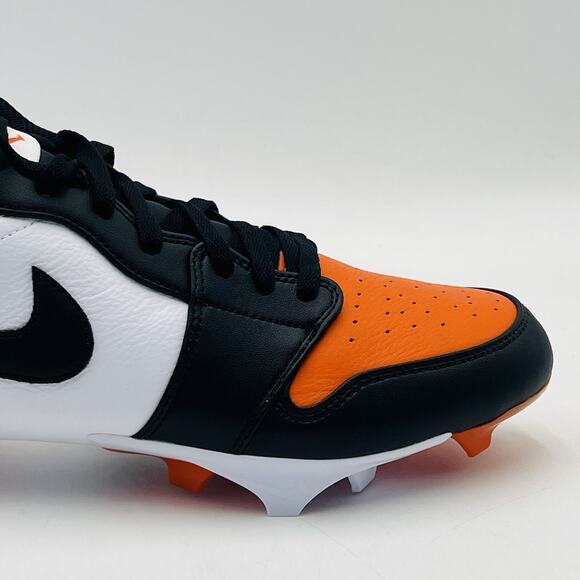 Nike Air Jordan 1 Low TD Black Orange FJ6245 801 Mens Size 13.5 NEW Football main image 7